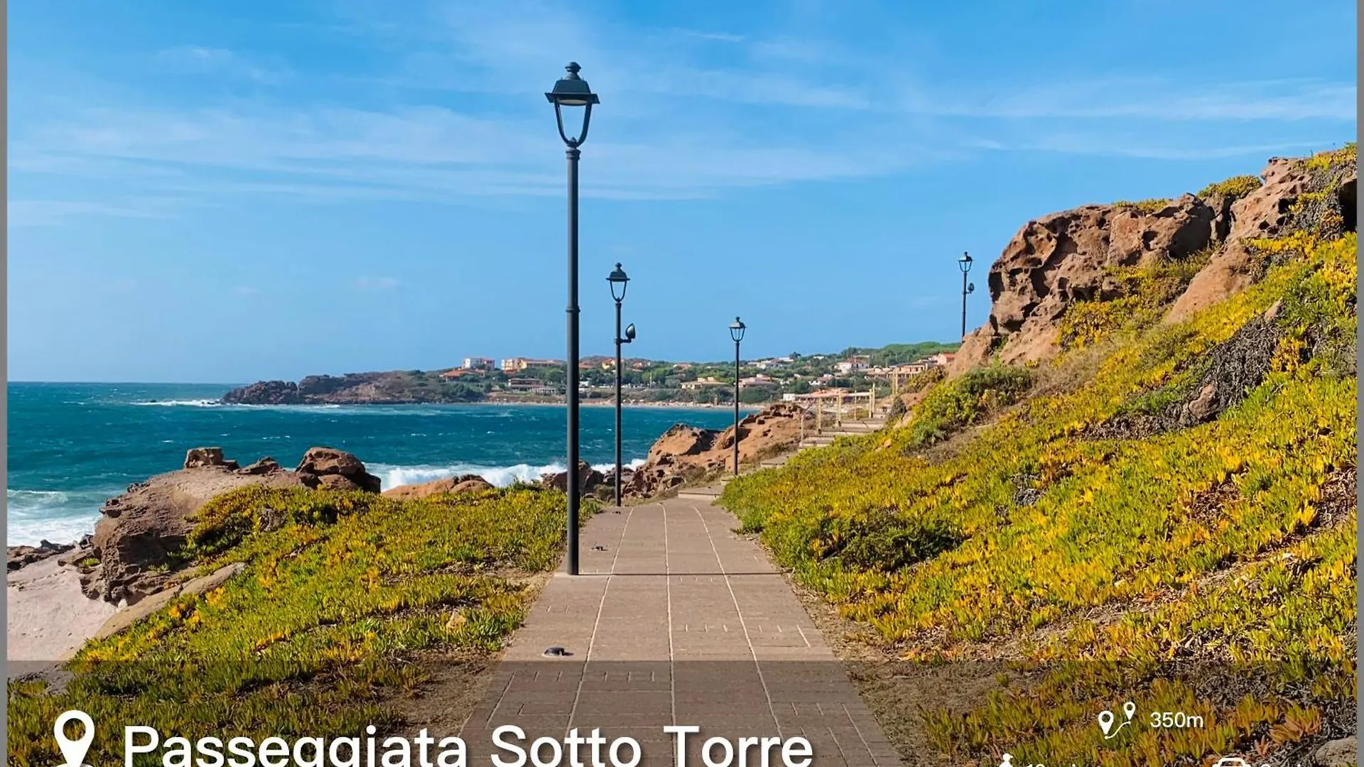 La Colonna - 350M Dalla Spiaggia, Sardegna 포르토스쿠소 0*,